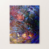 Big Blue Mystery Jigzaag Puzzle Legpuzzel (Verticaal)