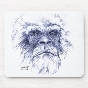 Big Blue Sasquatch Muismat