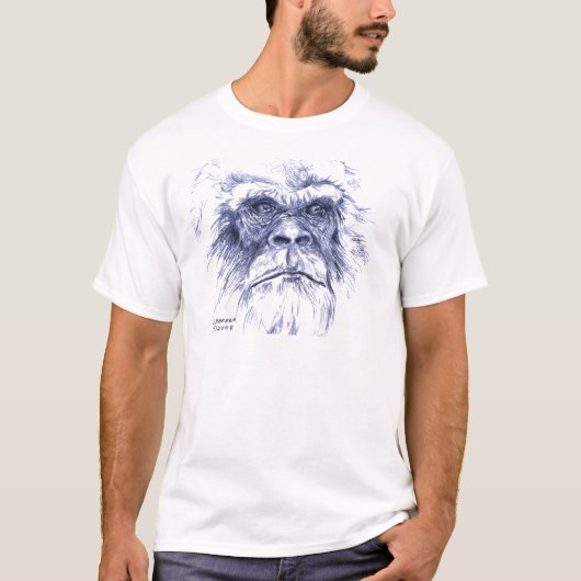 Big Blue Sasquatch T-shirt (Voorkant)