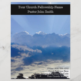 Big Blue Sky Church Business Briefhoofd