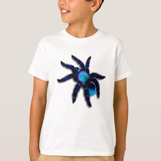 Big Blue Spider Shirt (Voorkant)