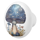 Big Blue Toadstool Keramische Knop (Rechts)