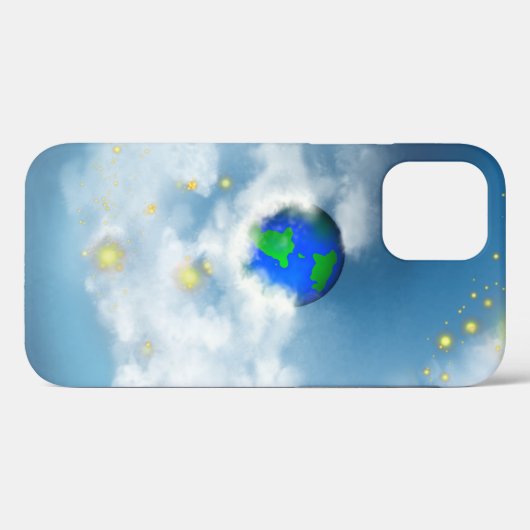 Big Blue World Case-Mate iPhone Case (Achterkant (horizontaal))