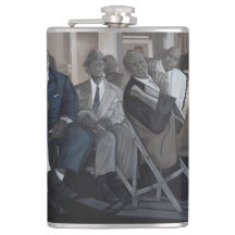 "Big Blues Roadshow" Vinyl Wrapped Flask