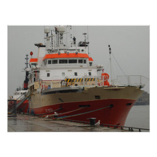 Big boat perfect poster