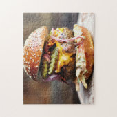 Big Bob's yummy burger 252 stuk puzzel (Verticaal)