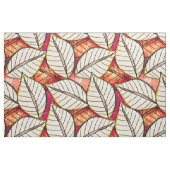 Big Bold African Print Leaf Pattern Stof (Fat Quarter)