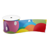 Big Bold Balloons Basic Colours Satijnen Lint (Spoel)