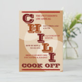 Big Bold Chili haalt uitnodiging uit (Staand voorkant)