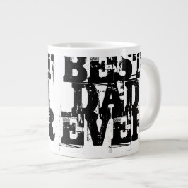 Big Bold Disted Best Pap Ever Typografie Grote Koffiekop