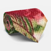 "Big Bold Floral" Trendy Modern Mannen Stropdas (Opgerold)