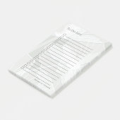 Big Bold Hollyhocks KIES KLEUR Post-it® Notes (Schuin)