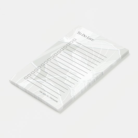 Big Bold Hollyhocks KIES KLEUR Post-it® Notes (Schuin)