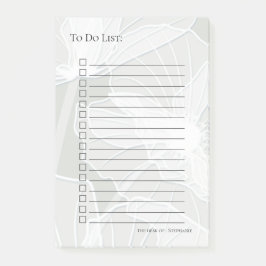 Big Bold Hollyhocks KIES KLEUR Post-it® Notes