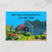 Big Bold Landscaping Service-Visitekaartjes Visitekaartje (Voorkant)