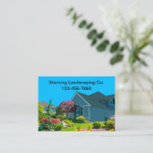 Big Bold Landscaping Service-Visitekaartjes Visitekaartje (Staand voorkant)