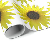 Big Bold Sunflower Blooms Cadeaupapier (Rol Hoek)
