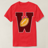 Big Bold Washington Commanders Monogram TShirt (Design voorkant)