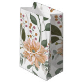 Big Bold Yellow Daisy Flower Illustration Klein Cadeauzakje (Voorkant Gekanteld)