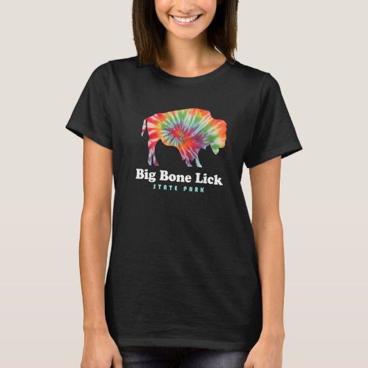 Big Bone Lick State Park Kentucky Bison T-shirt (Voorkant)