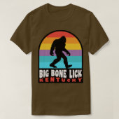 Big Bone Lick State Park Kentucky Bizon T-shirt (Design voorkant)