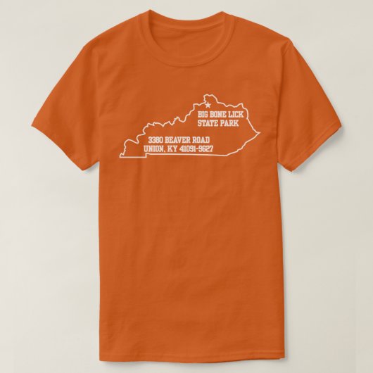 big bone lick TShirt 1 (Design voorkant)
