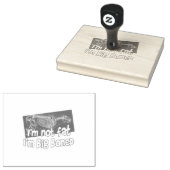 Big Boned Rubberstempel (Gestempeld)