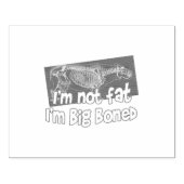 Big Boned Rubberstempel (Afrduk)