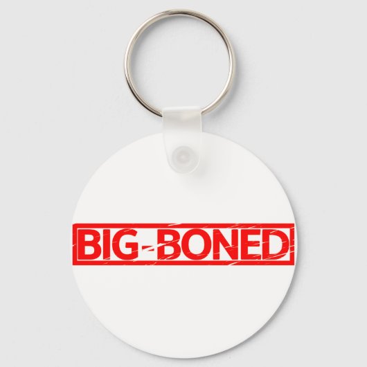 Big Boned Stamp Sleutelhanger (Voorkant)