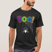 Big Boo Cute Spider Sarcastic Halloween Costuum B T-shirt (Voorkant)