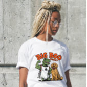 Big Boo Energy To Rex Retriever Halloween T-shirt