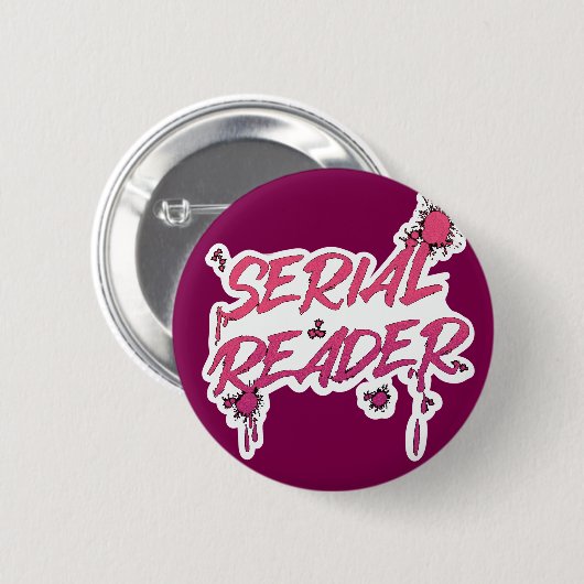 Big Book Energie, Seriële lezer Ronde Button 5,7 Cm (Voorkant /achterkant)