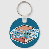 Big Book Energy, een antisociale boekenclub Sleutelhanger (Voorkant)