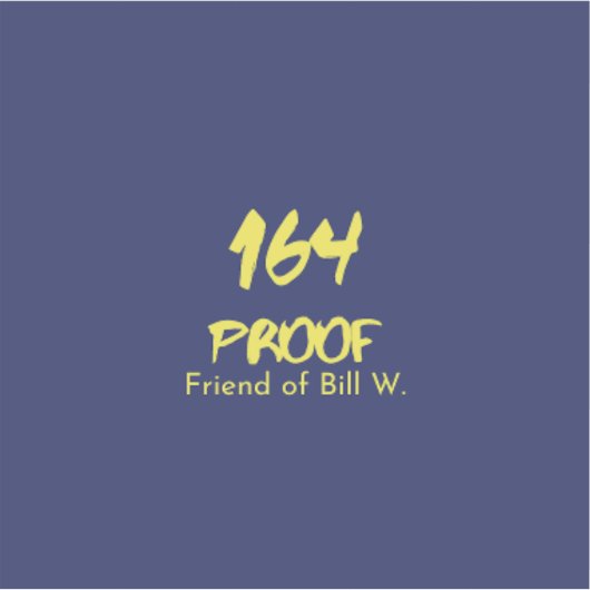 Big Book Vriend van Bill W. Sticker (Voorkant)