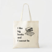 Big Books Canvas tas (Voorkant)