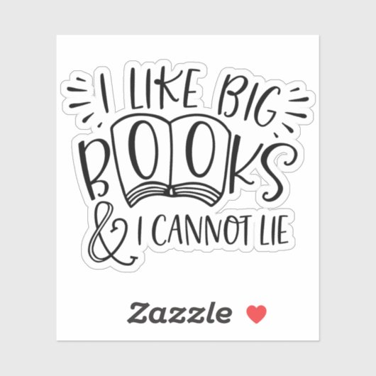 Big Books Sticker (Vel)
