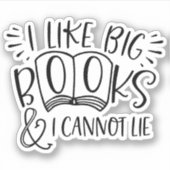 Big Books Sticker (Voorkant)