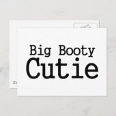 Big Booty Cutie 2 Briefkaart (Voorkant / Achterkant)