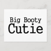 Big Booty Cutie 2 Briefkaart (Voorkant)