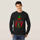 Big Booty Elf Matching Family Lighting T-shirt (Voorkant volledig)