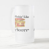 Big "BOOTY" Matglas Bierpul (Voorkant links)