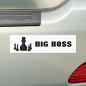 Big Boss Bumpersticker (Op auto)