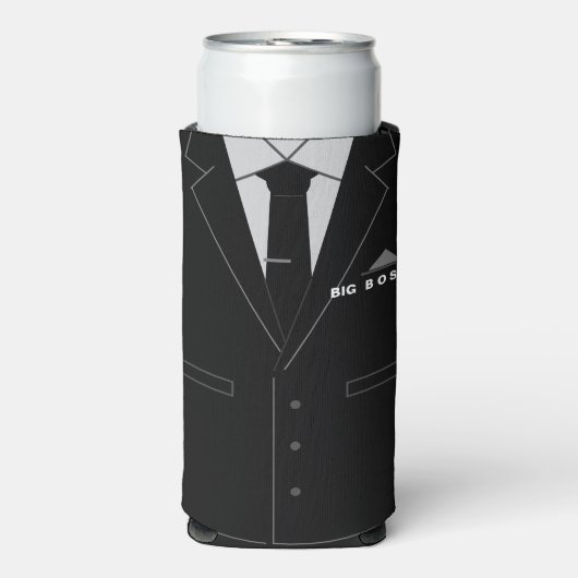 Big Boss Can Coolers Personalized Funny Gift (Seltzer Voorkant)