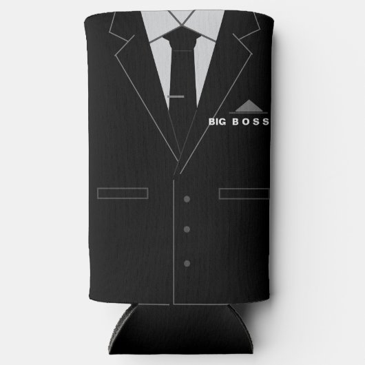 Big Boss Can Coolers Personalized Funny Gift (Voorkant)