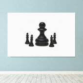 Big Boss Canvas Afdruk (Insitu (Houten vloer))