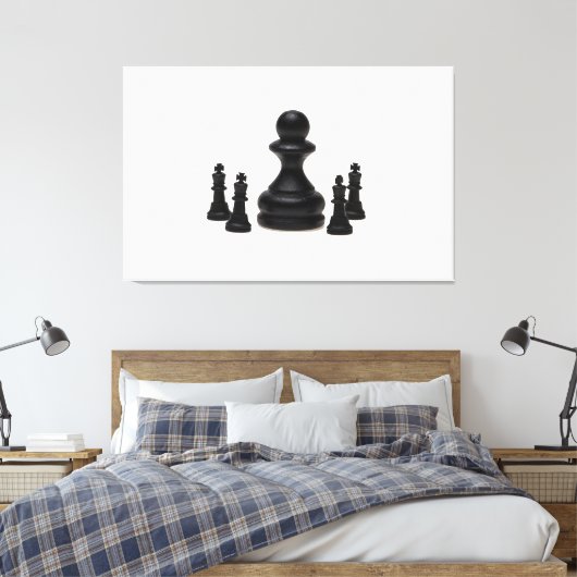 Big Boss Canvas Afdruk (Insitu (Slaapkamer))