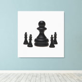 Big Boss Canvas Afdruk (Insitu (Houten vloer))