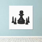 Big Boss Canvas Afdruk (Insitu (Houten vloer))