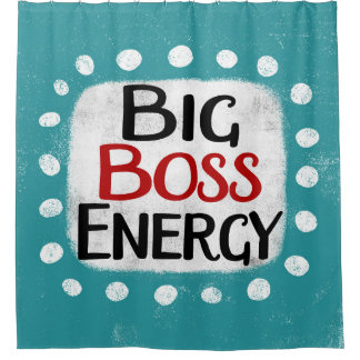 Big Boss Energie Douchegordijn