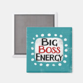 Big Boss Energie Koelkastmagneet Magneet (Voorkant / Achterkant)
